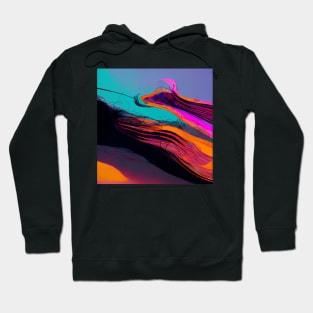 Vibrant Lines #1 Hoodie